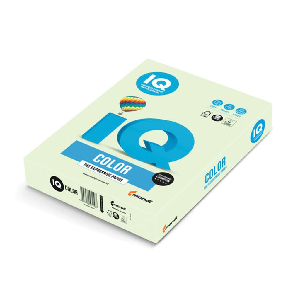 Másolópapír, színes, A3, 80g. IQ MG28 500ív/csomag, pasztell középzöld kép