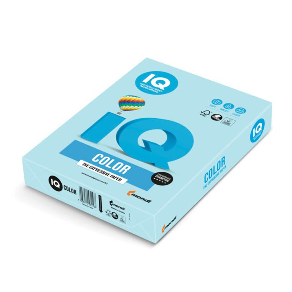 Másolópapír, színes, A3, 80g. IQ OBL70 500ív/csomag, pasztell jégkék kép