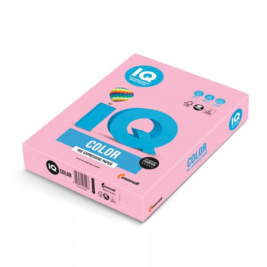 Másolópapír, színes, A3, 80g. IQ OPI74 500ív/csomag, pasztell flamingo rózsaszín pink kép