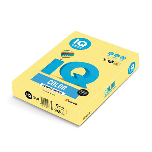 Másolópapír, színes, A3, 80g. IQ YE23 500ív/csomag, pasztell sárga kép