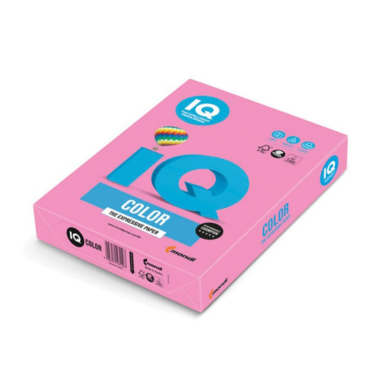 Másolópapír, színes, A4, 80g. IQ 500ív/csomag, neon rózsa kép