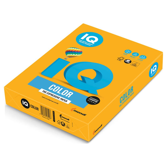 Másolópapír, színes, A4, 80g. IQ AG10 500ív/csomag, trend arany kép