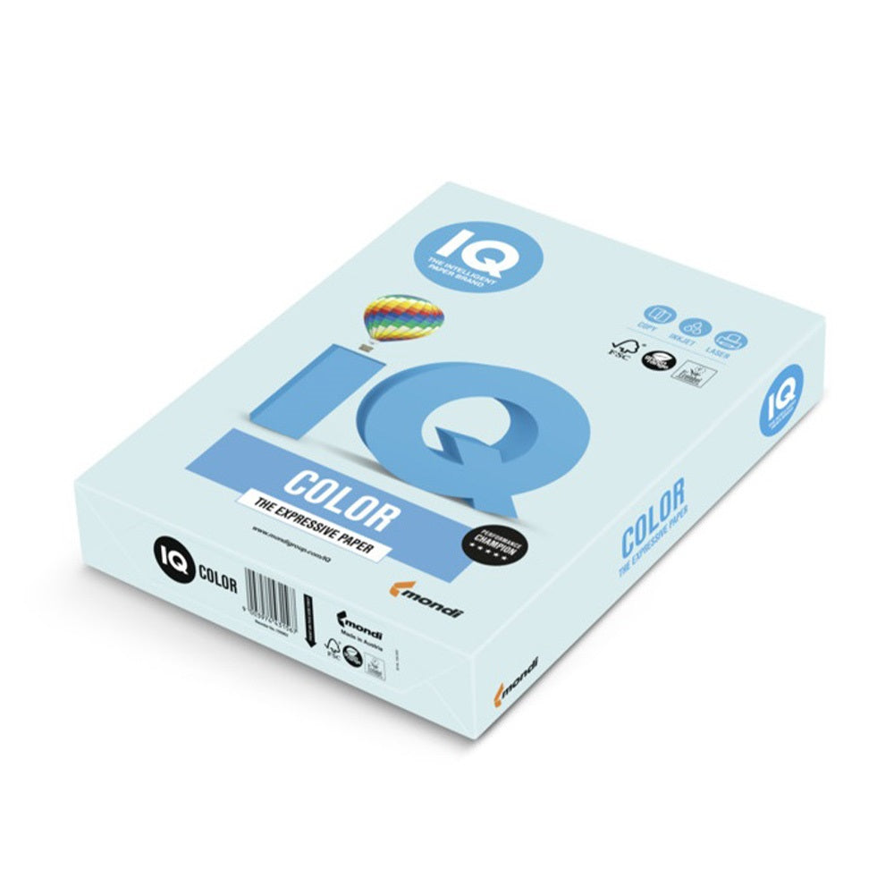 Másolópapír, színes, A4, 80g. IQ BL29 500ív/csomag, pasztell kék kép