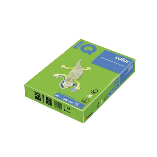 Másolópapír, színes, A4, 80g. IQ DG47 500ív/csomag, intenzív sötétzöld kép