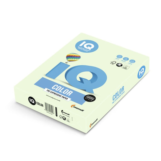 Másolópapír, színes, A4, 80g. IQ MG28 500ív/csomag, pasztell zöld (középzöld) kép