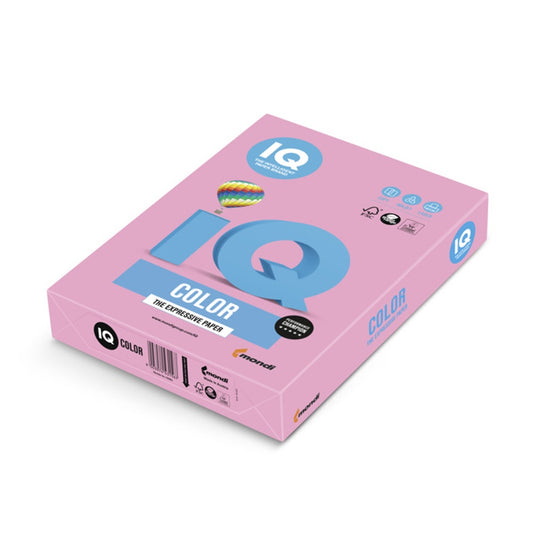 Másolópapír, színes, A4, 80g. IQ PI25 500ív/csomag, pasztell pink kép