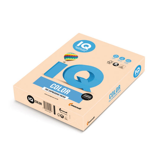 Másolópapír, színes, A4, 80g. IQ SA24 500ív/csomag, pasztell lazac kép