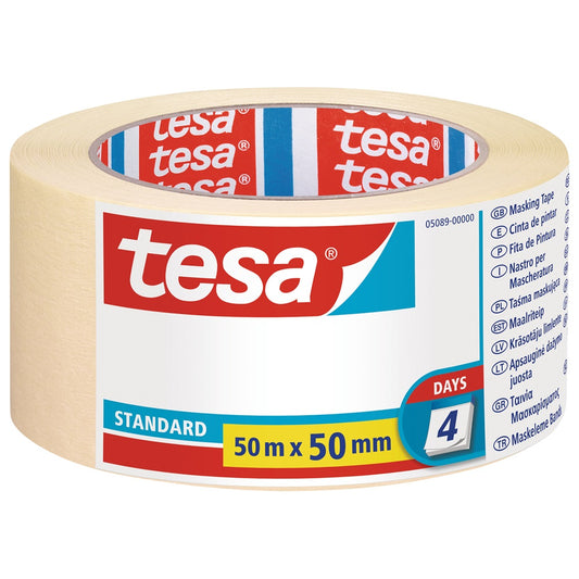 Maszkoló/festőszalag 50mmx50m Tesa kép