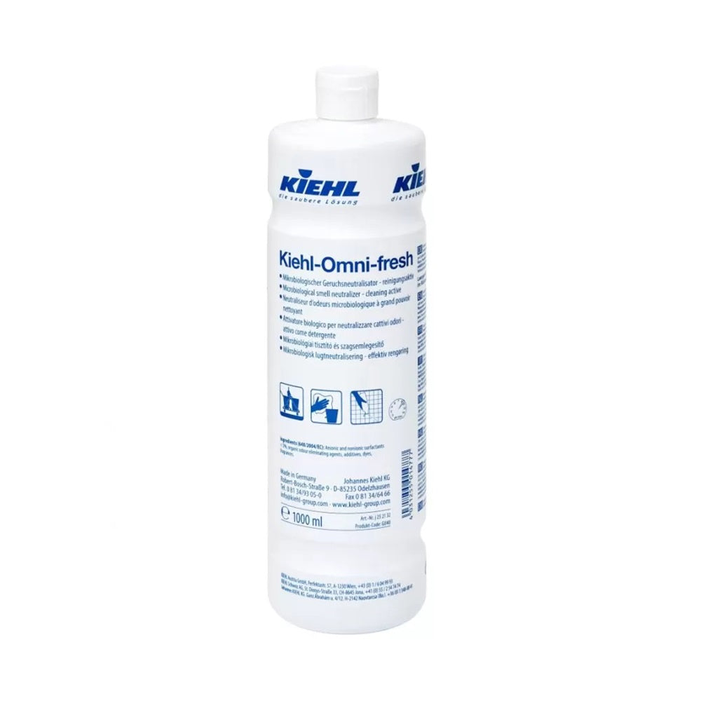 Mikrobiológiai tisztítószer és szagsemlegesítő 1 liter Omni-fresh Kiehl kép