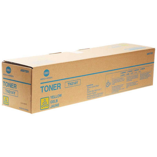 Minolta TN314 toner yellow ORIGINAL kép