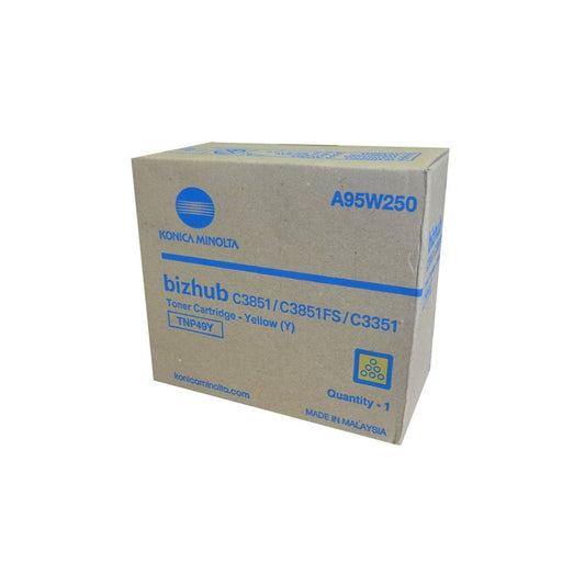 Minolta TNP49 toner yellow ORIGINAL 12K kép