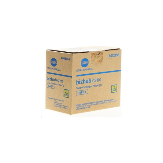 Minolta TNP51 toner yellow ORIGINAL 5K kép