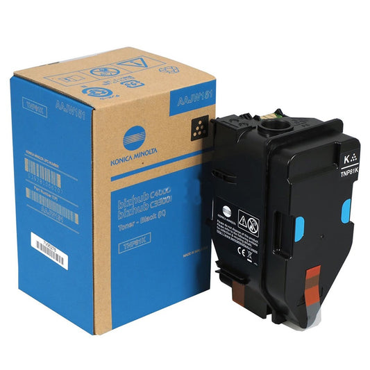 Minolta TNP81 toner cyan ORIGINAL kép