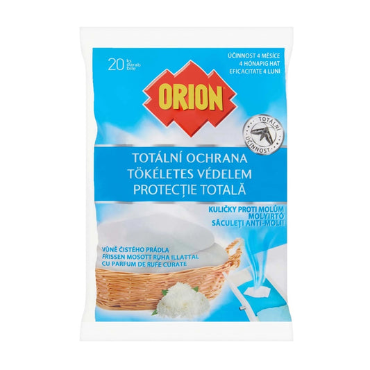 Molyírtó korong 20 db/csomag Orion frissen mosott ruha kép