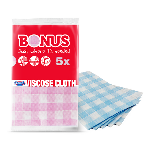 Mosogató kendő 5 db/csomag Viszkóz Bonus_B347 kép