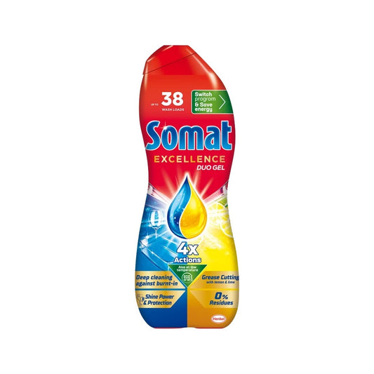 Mosogatógél 685 ml Somat Excellence Grease Lemon kép