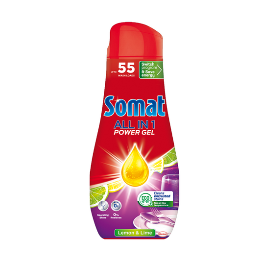 Mosogatógél 990 ml All in One Somat Lemon kép