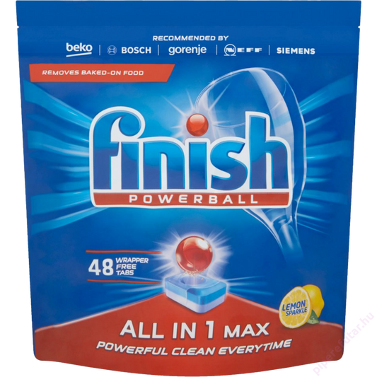 Mosogatógép tabletta 48 db/doboz Finish All in Max Lemon kép