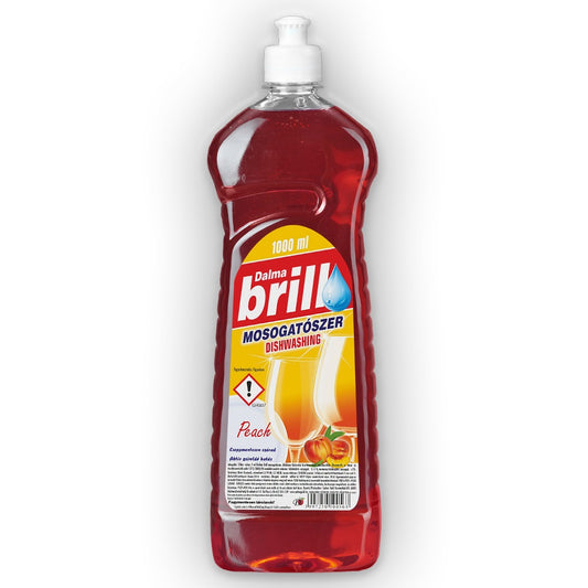 Mosogatószer 1 liter kézi brill Dalma barack kép