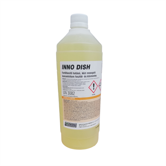 Mosogatószer 1 liter kézi fertőtlenítő hatással Inno-Dish kép