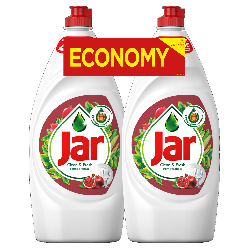Mosogatószer 2 x 900 ml kézi duopack Jar Gránátalma kép