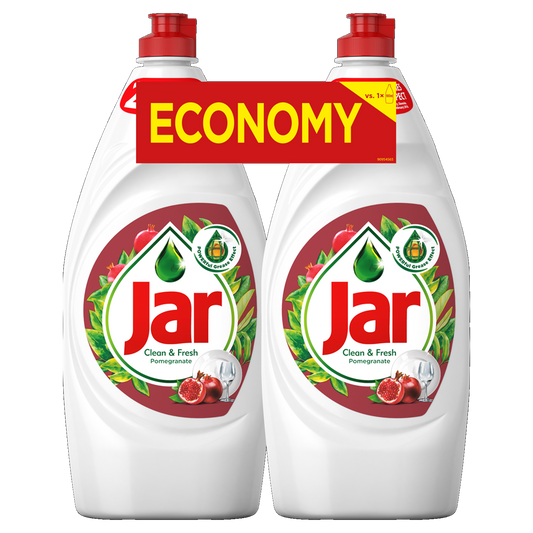 Mosogatószer 2 x 900 ml kézi duopack Jar Gránátalma kép
