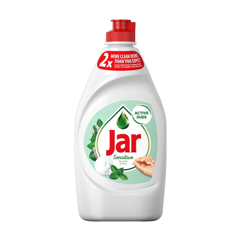 Mosogatószer 450 ml kézi Jar sensitive tea tree&mint kép