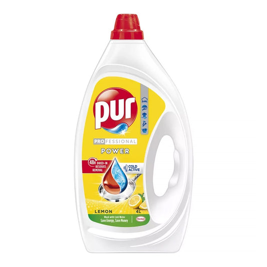 Mosogatószer 4 liter kézi Pur Power Lemon kép