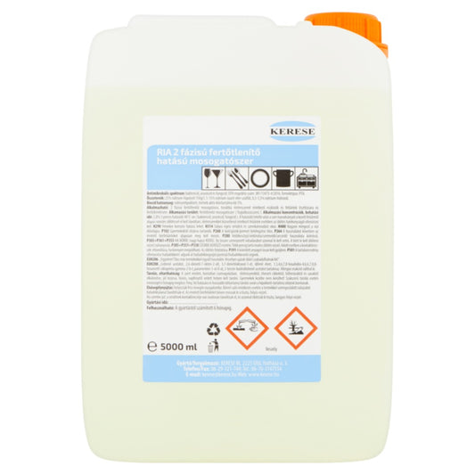 Mosogatószer 5 liter kézi fertőtlenítő hatással Ria 2 kép