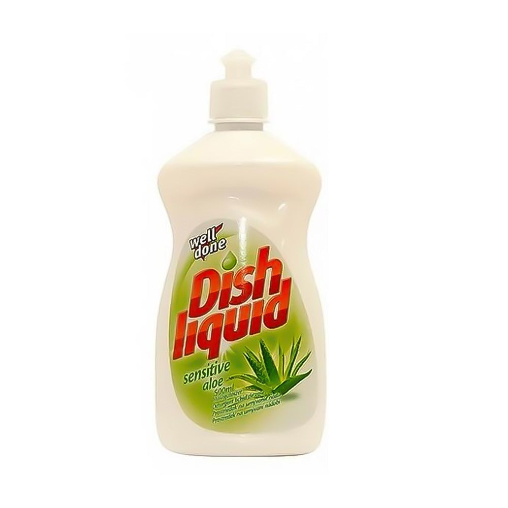 Mosogatószer 500 ml kézi Well Done Sensitive aloe kép