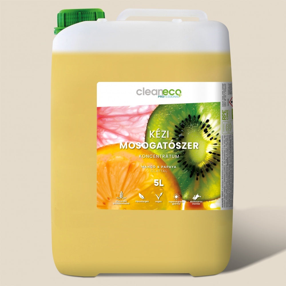 Mosogatószer 5 liter kézi  Cleaneco mangó & papaya kép