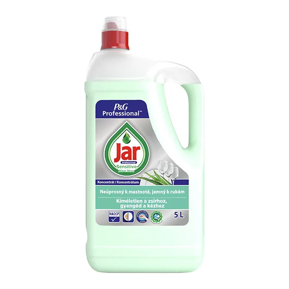 Mosogatószer 5 liter kézi Jar Professional Sensitive Aloe Vera kép