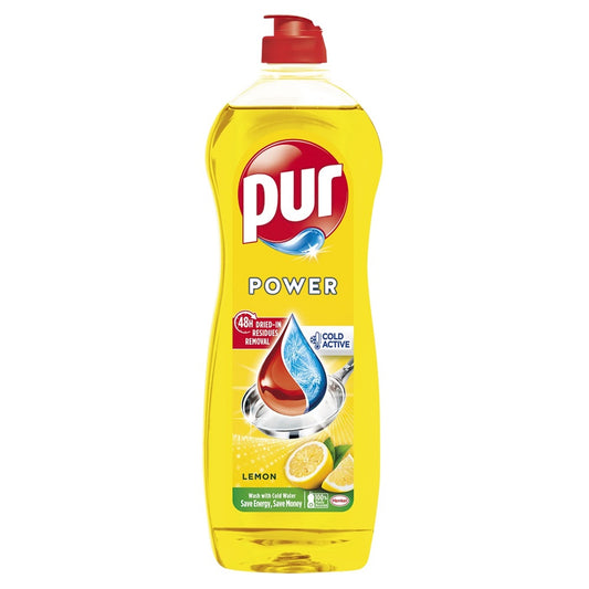 Mosogatószer 750 ml kézi Pur Power Lemon kép