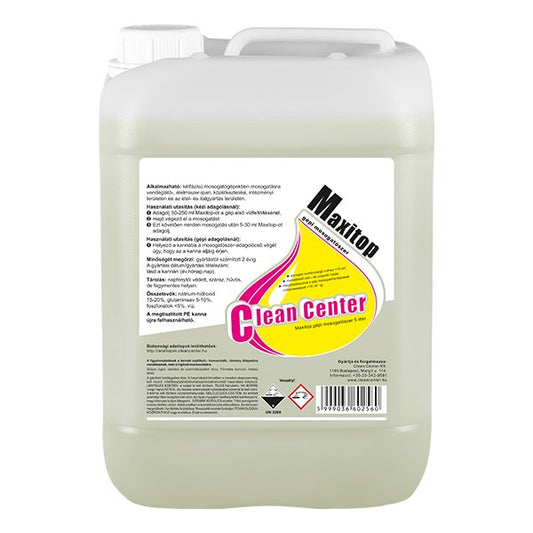 Mosogatószer gépi CLEAN CENTER Maxitop 5L
