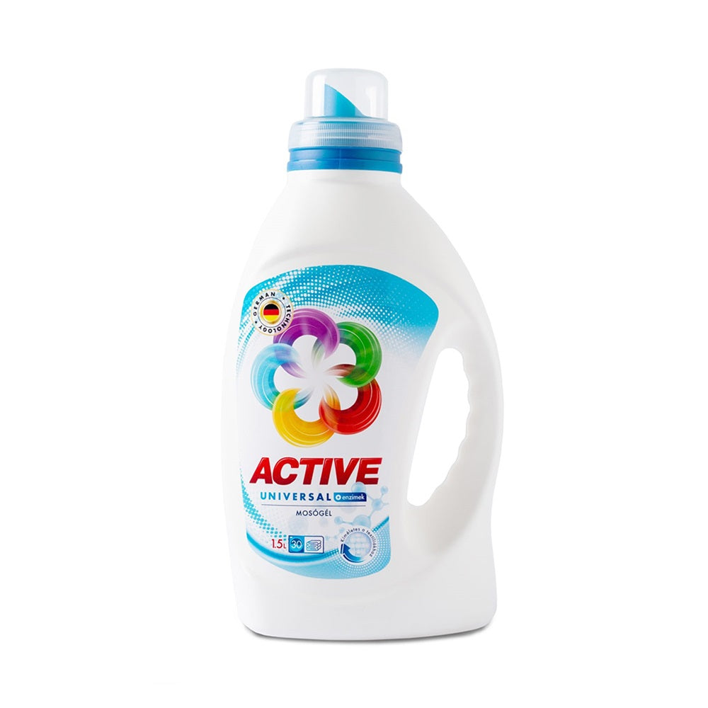 Mosógél 1,5 liter (30 mosás) fehér és színes ruhákhoz Active Universal kép