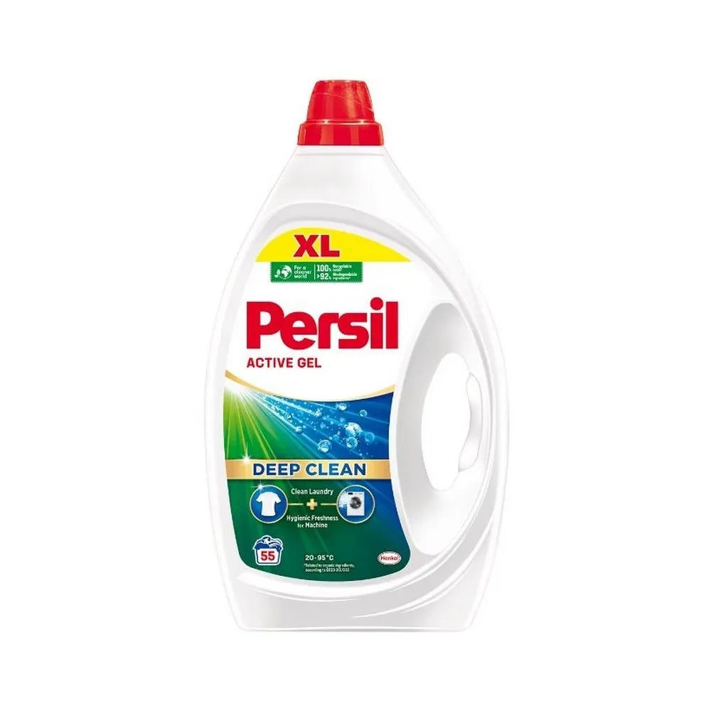 Mosógél 2,475 liter (55 mosás) fehér ruhákhoz Gel Persil Deep Clean kép