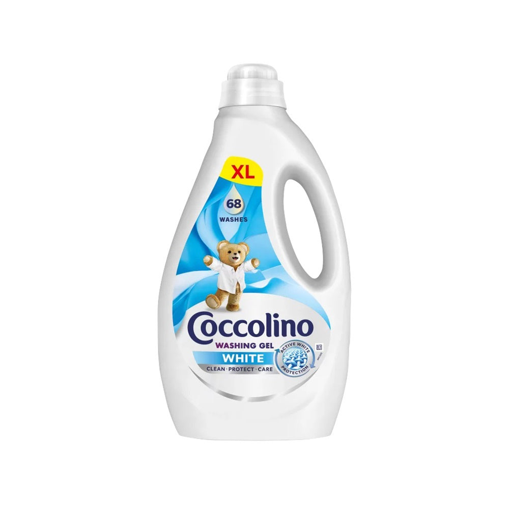 Mosógél 2,72 liter (68 mosás) fehér ruhákhoz Coccolino Care kép