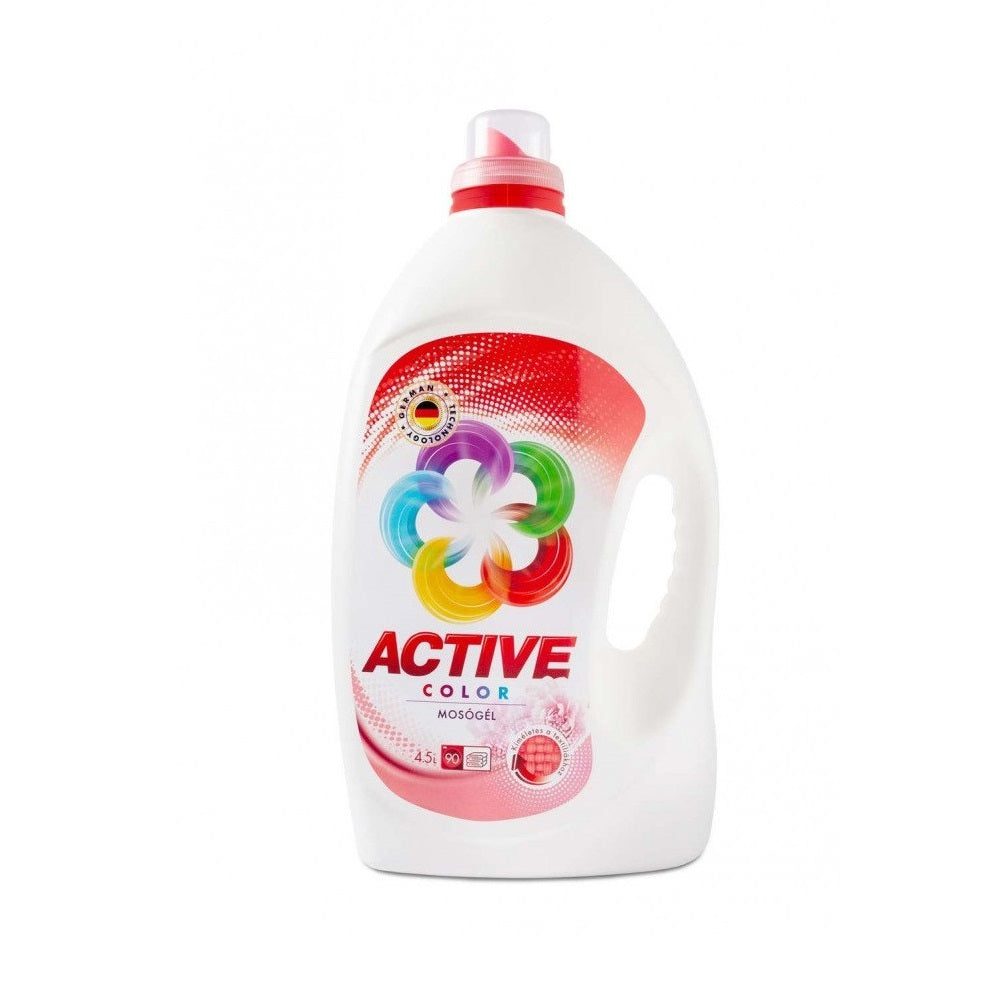 Mosógél 4,5 liter (90 mosás) színes ruhákhoz Active Color kép
