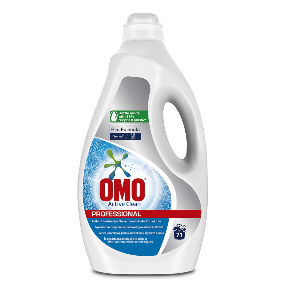 Mosógél 5 liter (71 mosás) fehér ruhákhoz Omo kép