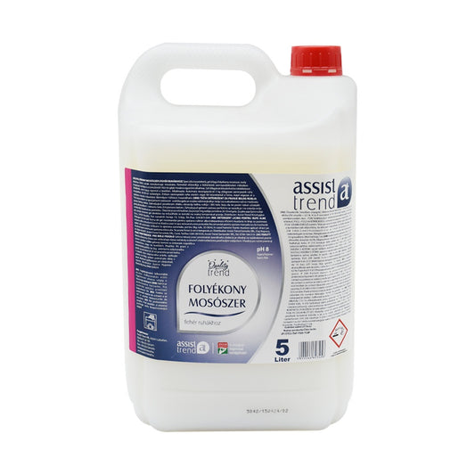 Mosógél 5 liter fehér ruhákhoz Trend Quality kép