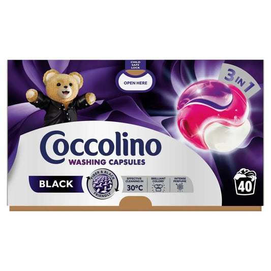 Mosókapszula 40 db/doboz Coccolino 3in1 Black kép
