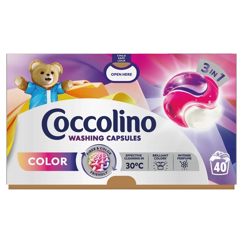 Mosókapszula 40 db/doboz Coccolino Color 3in1 Care kép