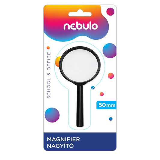 Nagyító, műanyag, o50 mm, 4x, Nebulo kép