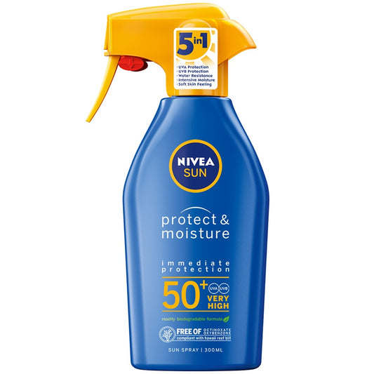 Naptej szórófejes 200 ml FF50+ Nivea kép