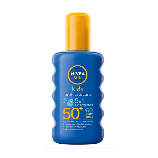 Naptej szórófejes 200 ml Kids FF50+ Nivea kép