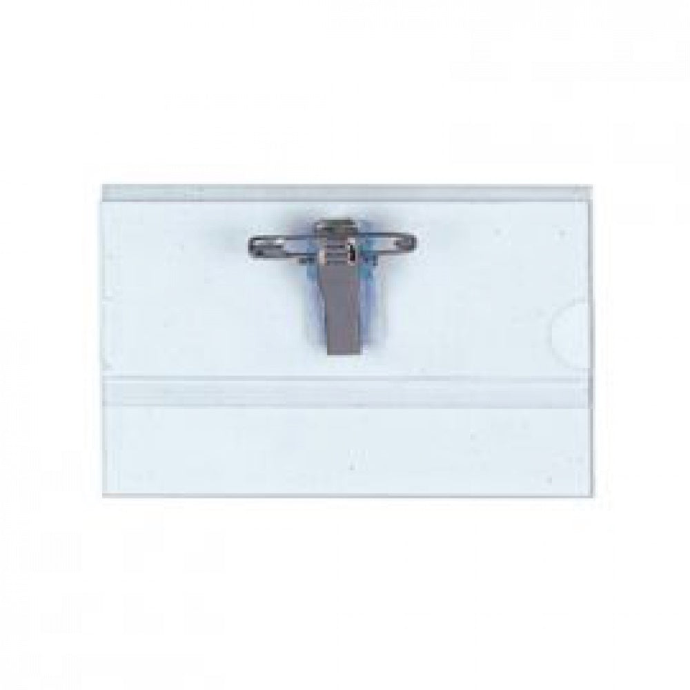 Névkitűző 90x56mm, biztosító tűvel Bluering® kép
