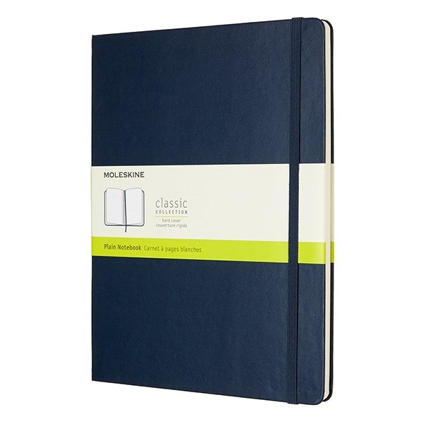 Notesz sima MOLESKINE QP092B20 "XL" keményfedeles zafirkék
