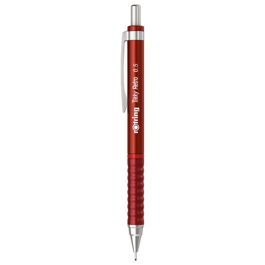 Nyomósirón 0,5mm, piros test, Rotring Tikky Retro kép