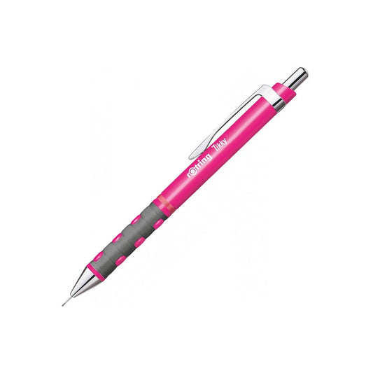 Nyomósirón 0,5mm, neon pink test, Rotring Tikky kép