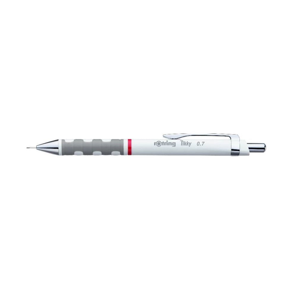 Nyomósirón 0,7mm, fehér test, Rotring Tikky kép